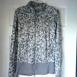 Lululemon Gray Athletic Jacket Size 8 VGUC